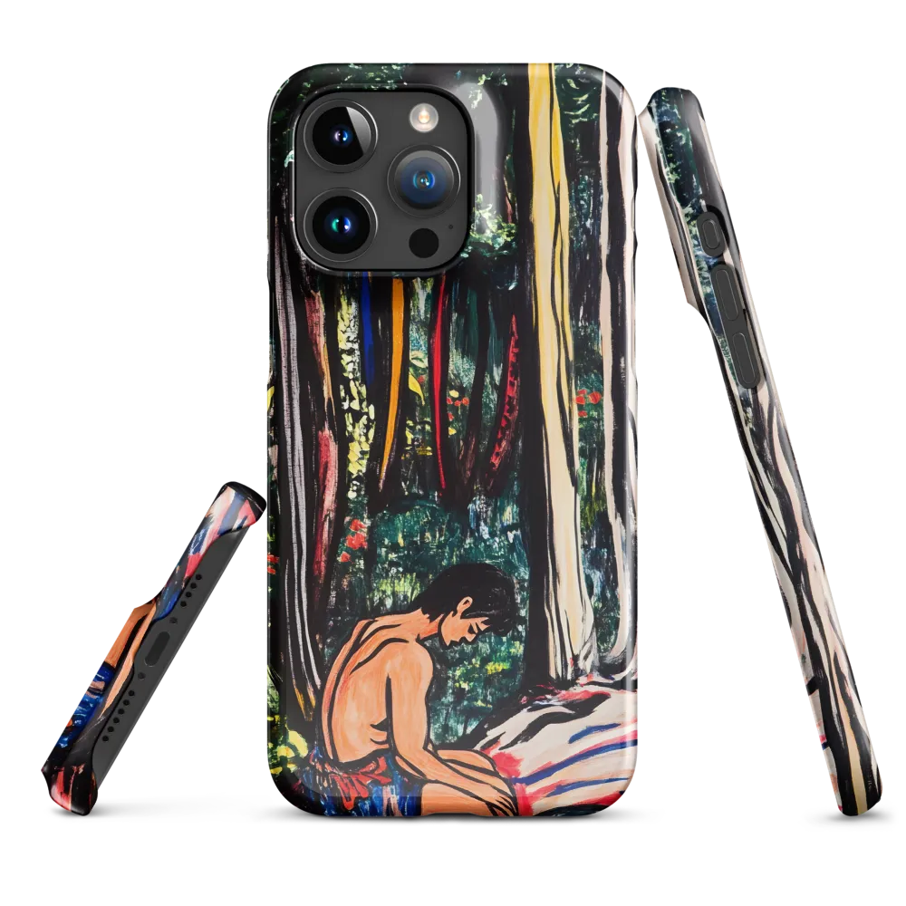 Contemplation in Nature | Phone Case |  15 Pro Max | Snap Case | Glossy