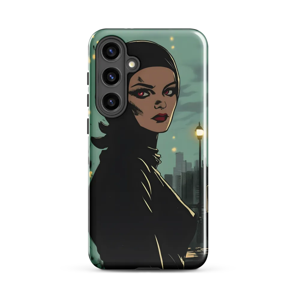 Shadows of Intrigue | Phone Case |  S24 Plus | Tough Case | Glossy