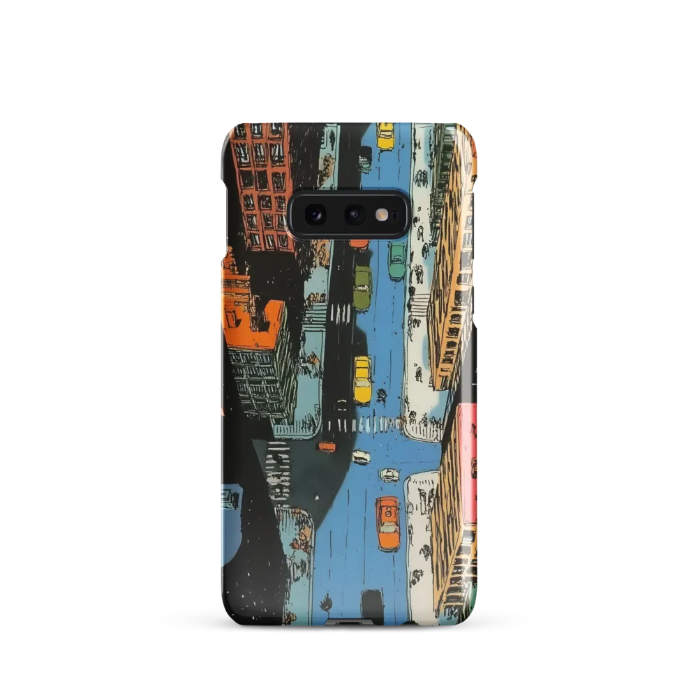 Urban Pulse: A Day in the City | Phone Case |  S10e | Snap Case | Glossy