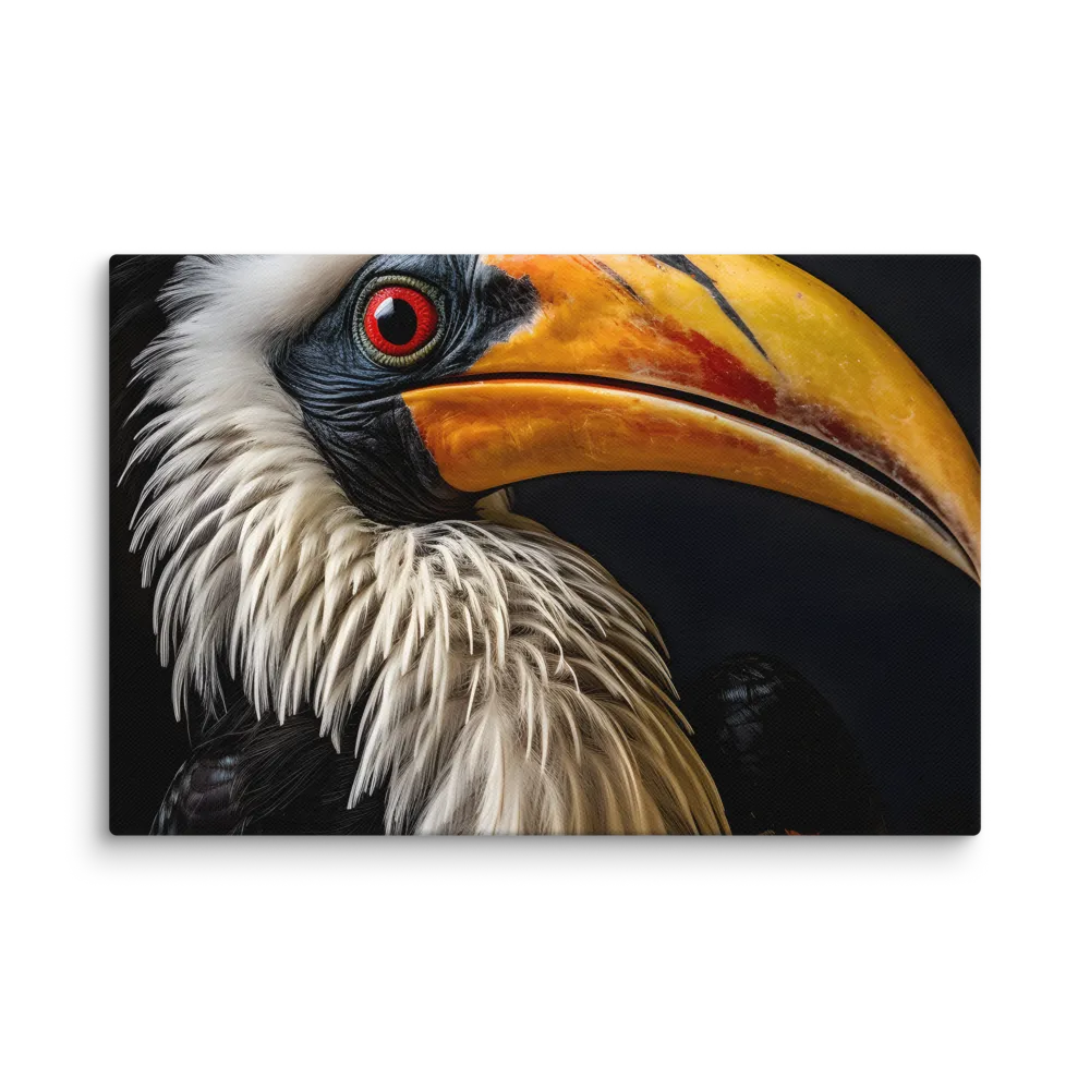 Majestic Hornbill Portrait