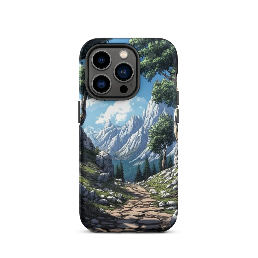 Journey Through Tranquility | Phone Case |  14 Pro | Tough Case | Matte