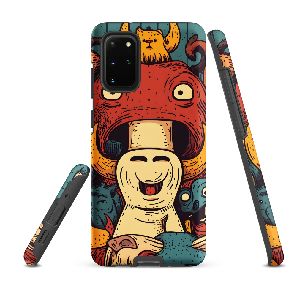 Whimsical Gathering of Creatures | Phone Case |  S20 Plus | Tough Case | Matte