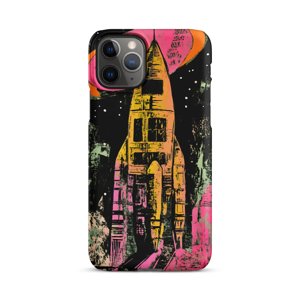 Cosmic Voyage: A Surreal Rocket Adventure