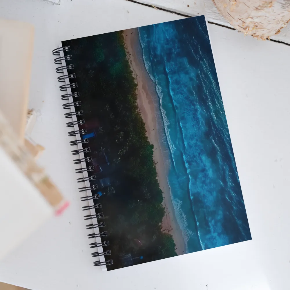 Serenity by the Shore | Spiral Notebook