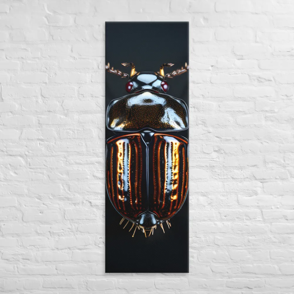 Luminous Insect Majesty | Canvas | 20″×60″