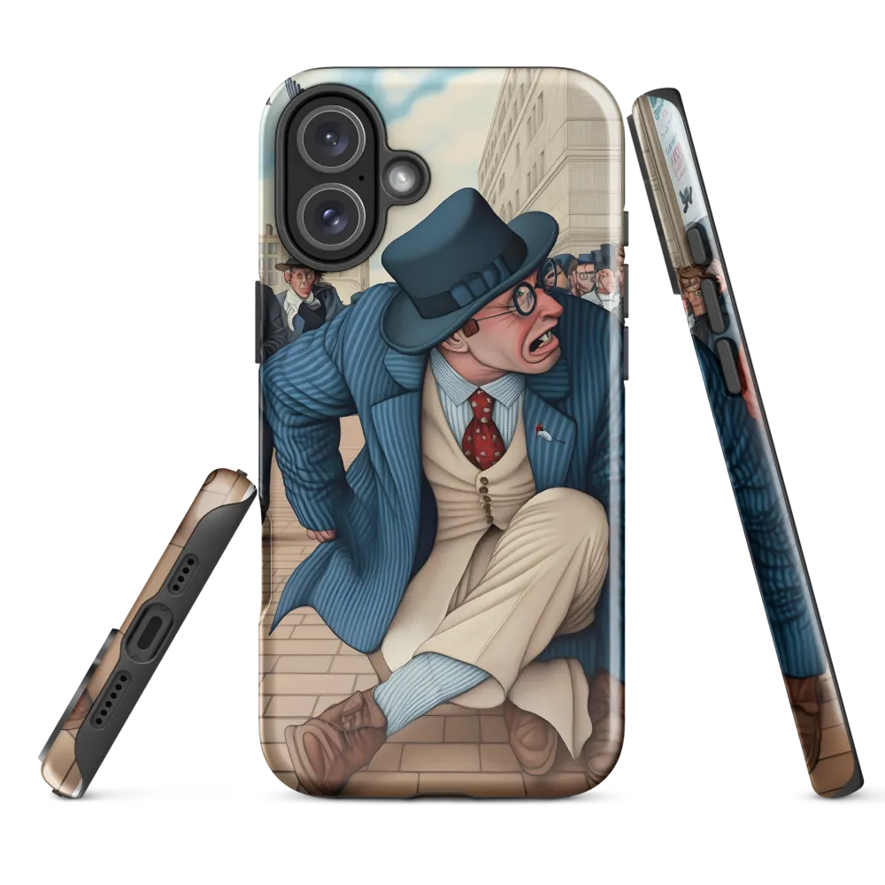 Caught in Tension | Phone Case |  16 Plus | Tough Case | Glossy