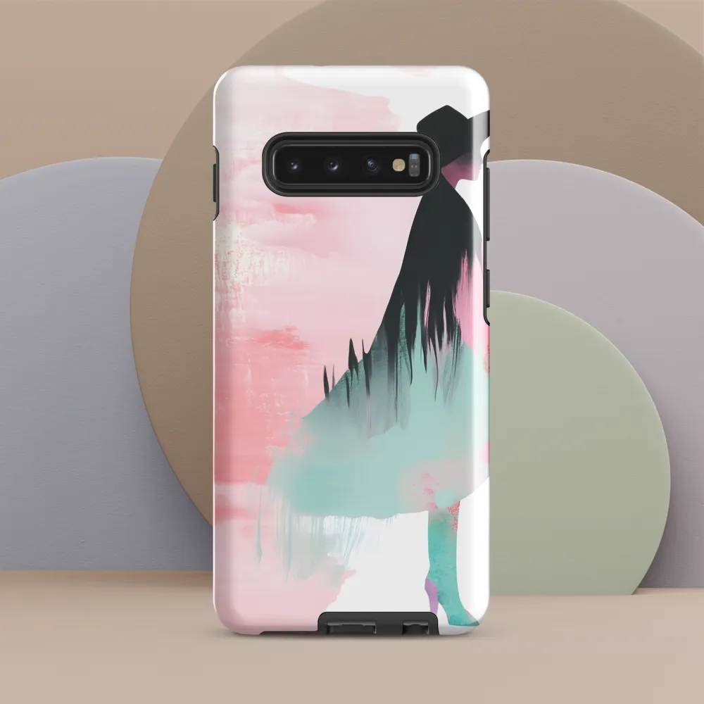 Elegance in Silhouette | Phone Case |  S10 Plus | Tough Case | Glossy