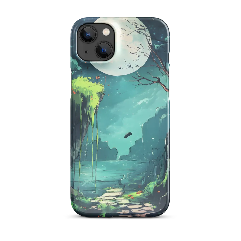 Moonlit Serenity: A Fantastical Landscape