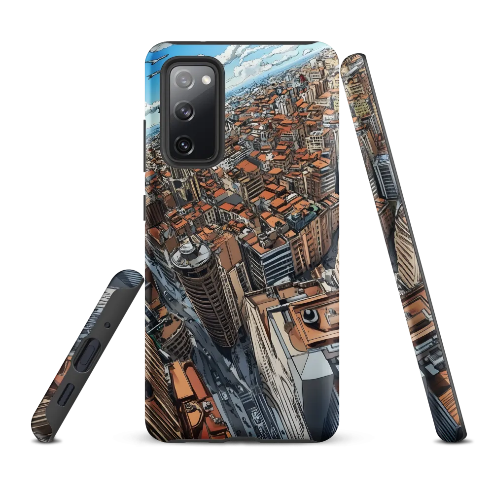 Aerial Symphony of Urban Life