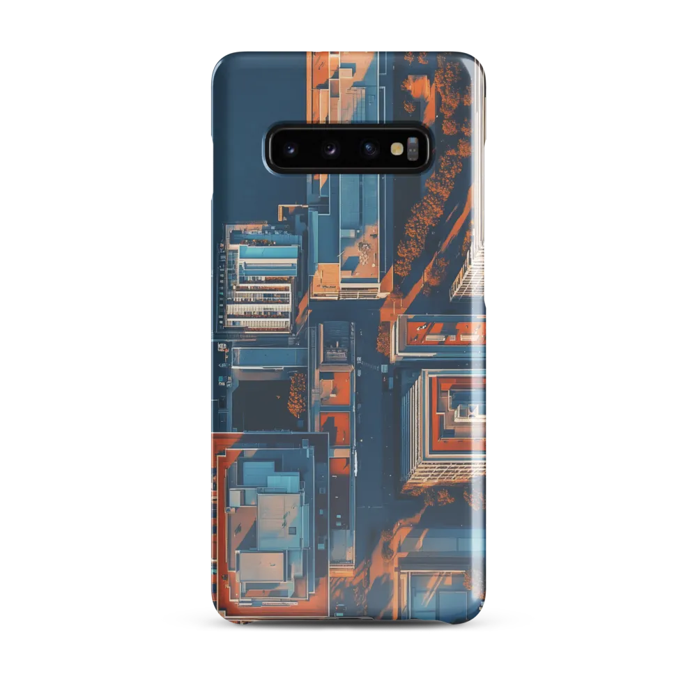 Urban Symphony from Above | Phone Case |  S10 Plus | Snap Case | Glossy