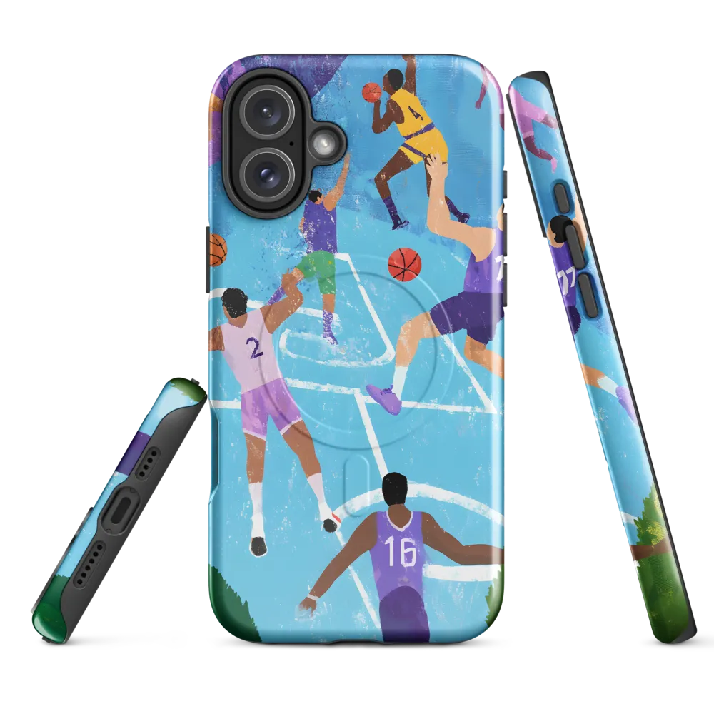 The Pulse of the Game | Phone Case |  16 Plus | MagSafe® Tough Case | Glossy