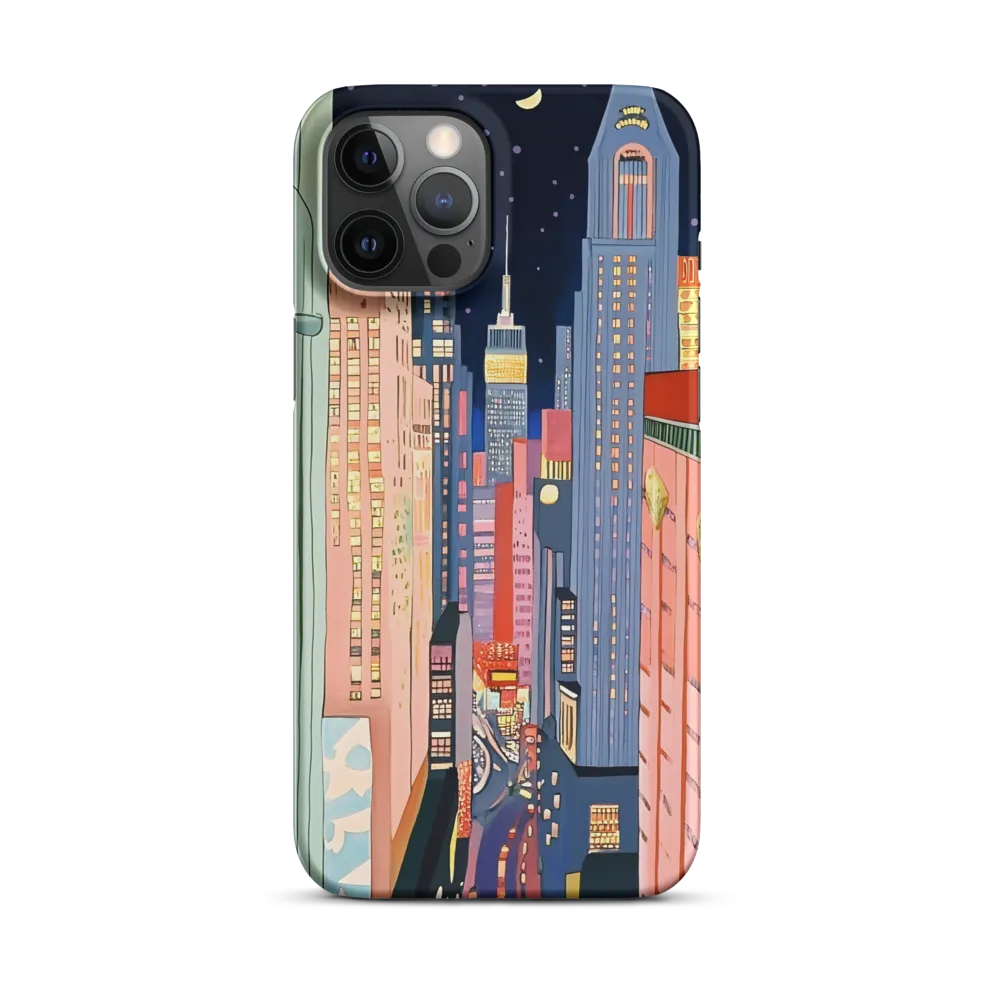 Urban Dreamscape: A Pop Art Night | Phone Case |  12 Pro Max | Snap Case | Matte