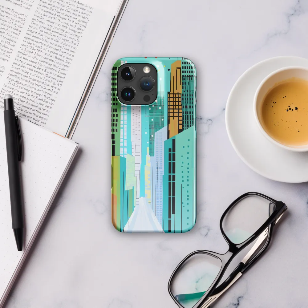 Urban Symphony in Turquoise