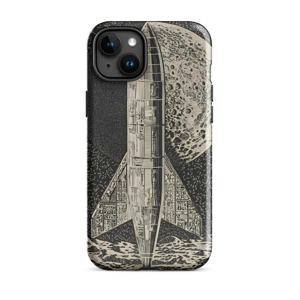 Journey to the Moon | Phone Case |  15 Plus | Tough Case | Glossy