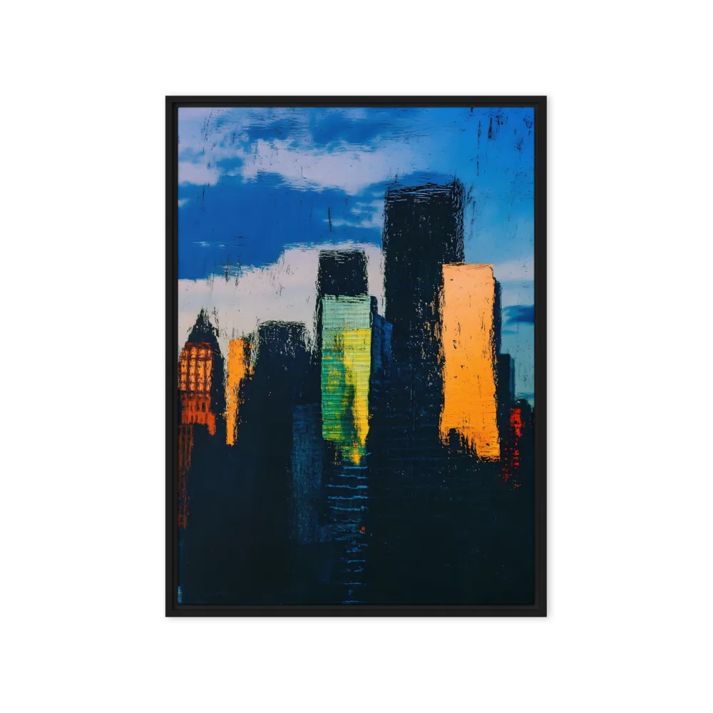 Reflections of Tranquility | Canvas with Black Frame | 20″×28″