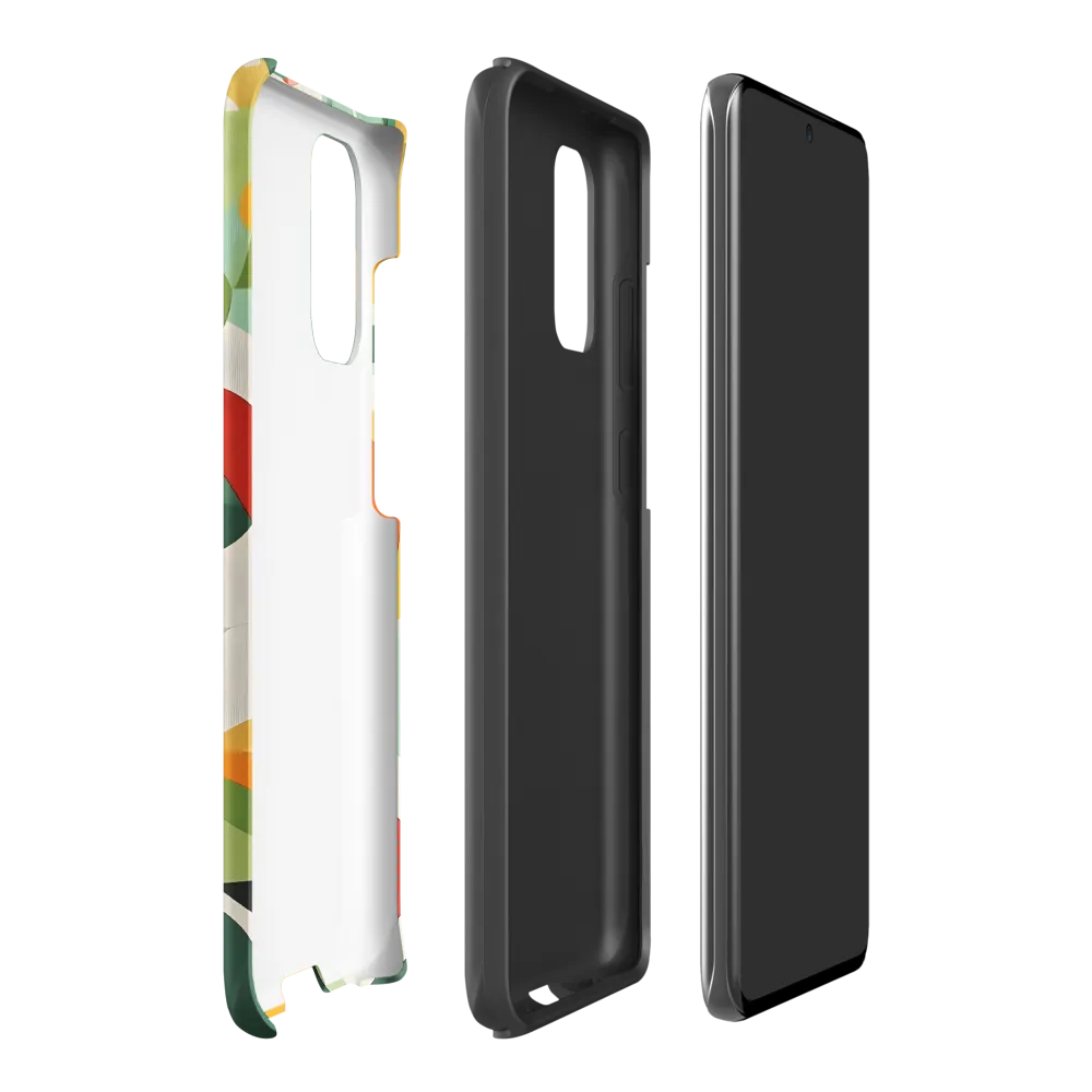 Harmony in Shapes: A Playful Abstract Design