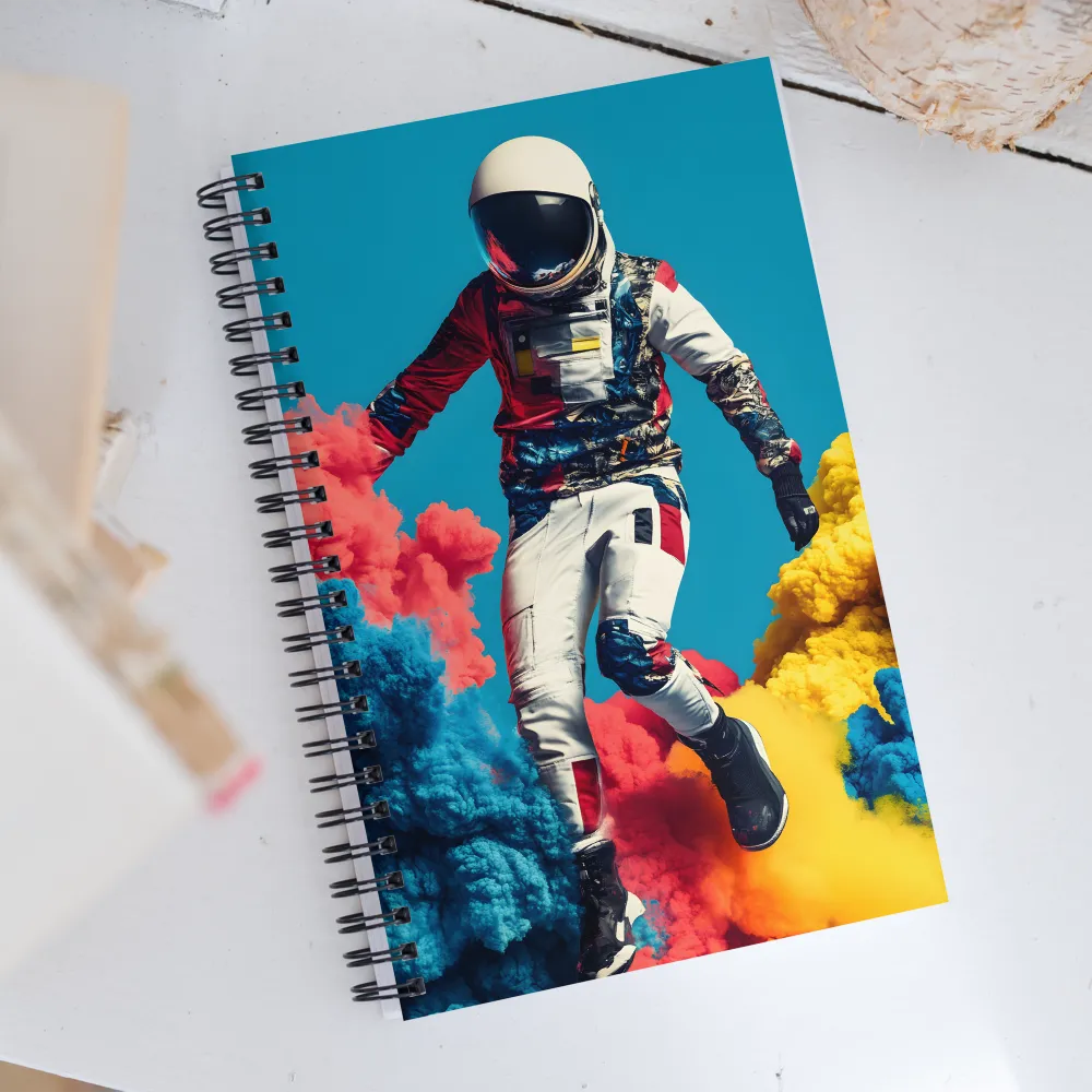 Brave New Worlds: An Astronaut's Journey | Spiral Notebook