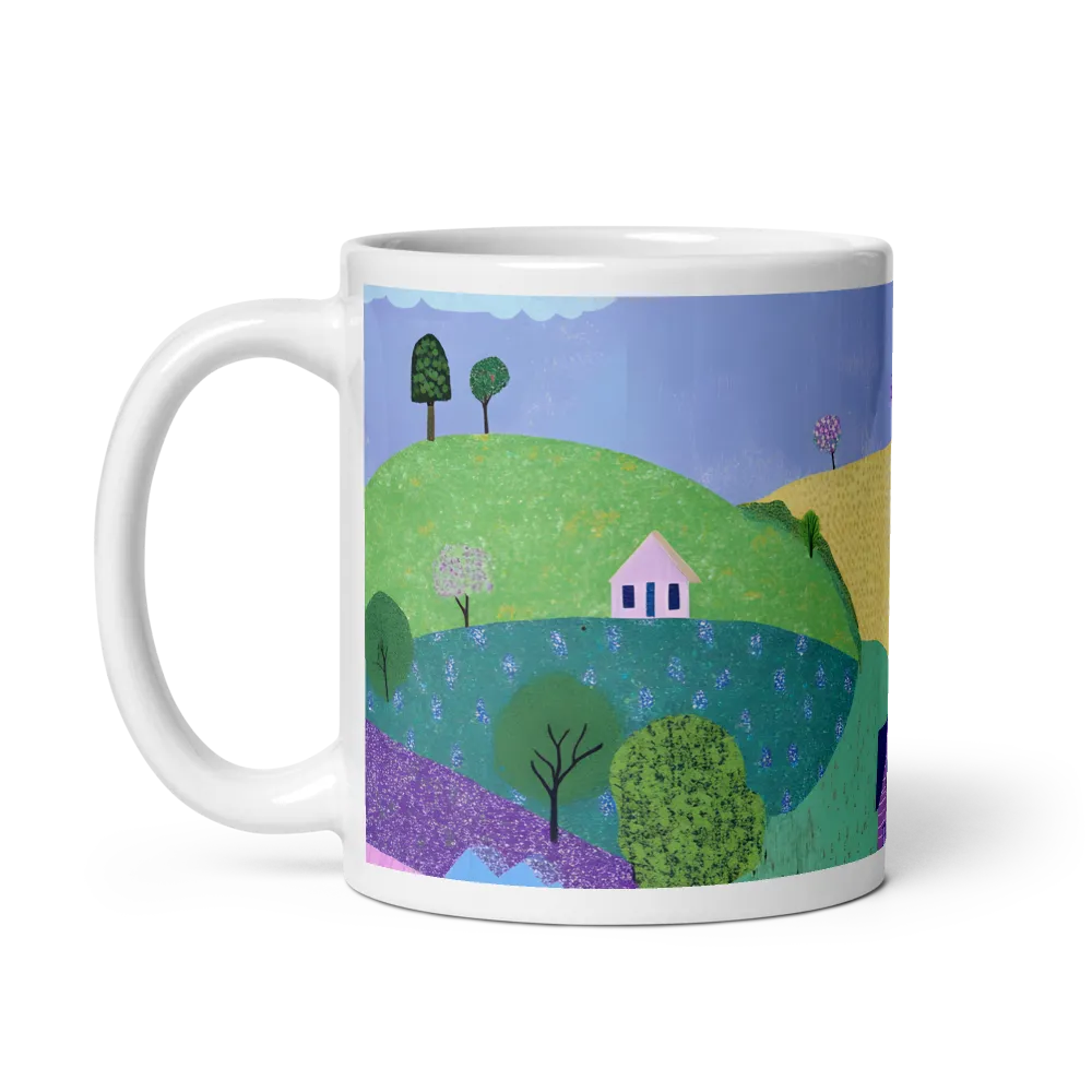 Whimsical Hills and Quaint Homes | Mugs | Multiple Sizes & Colors