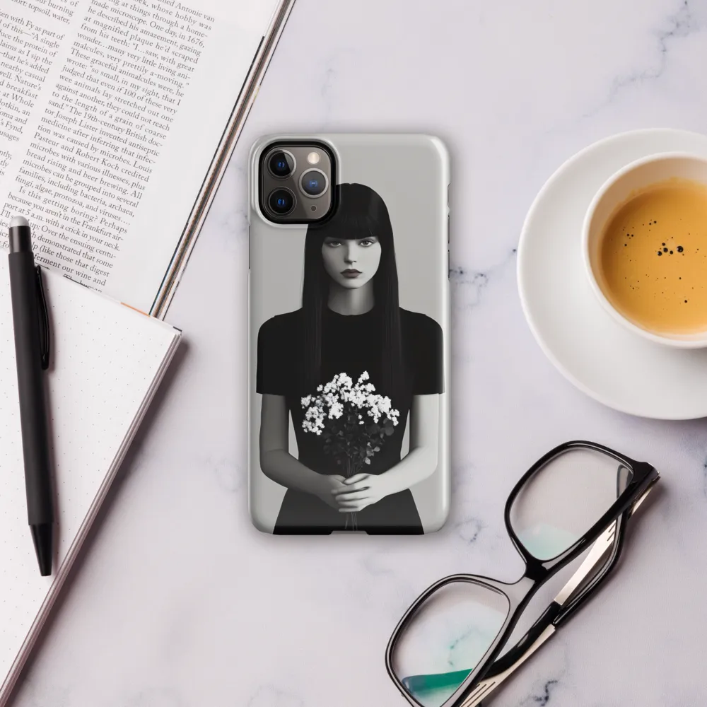 Monochrome Serenity | Phone Case |  11 Pro Max | Snap Case | Glossy