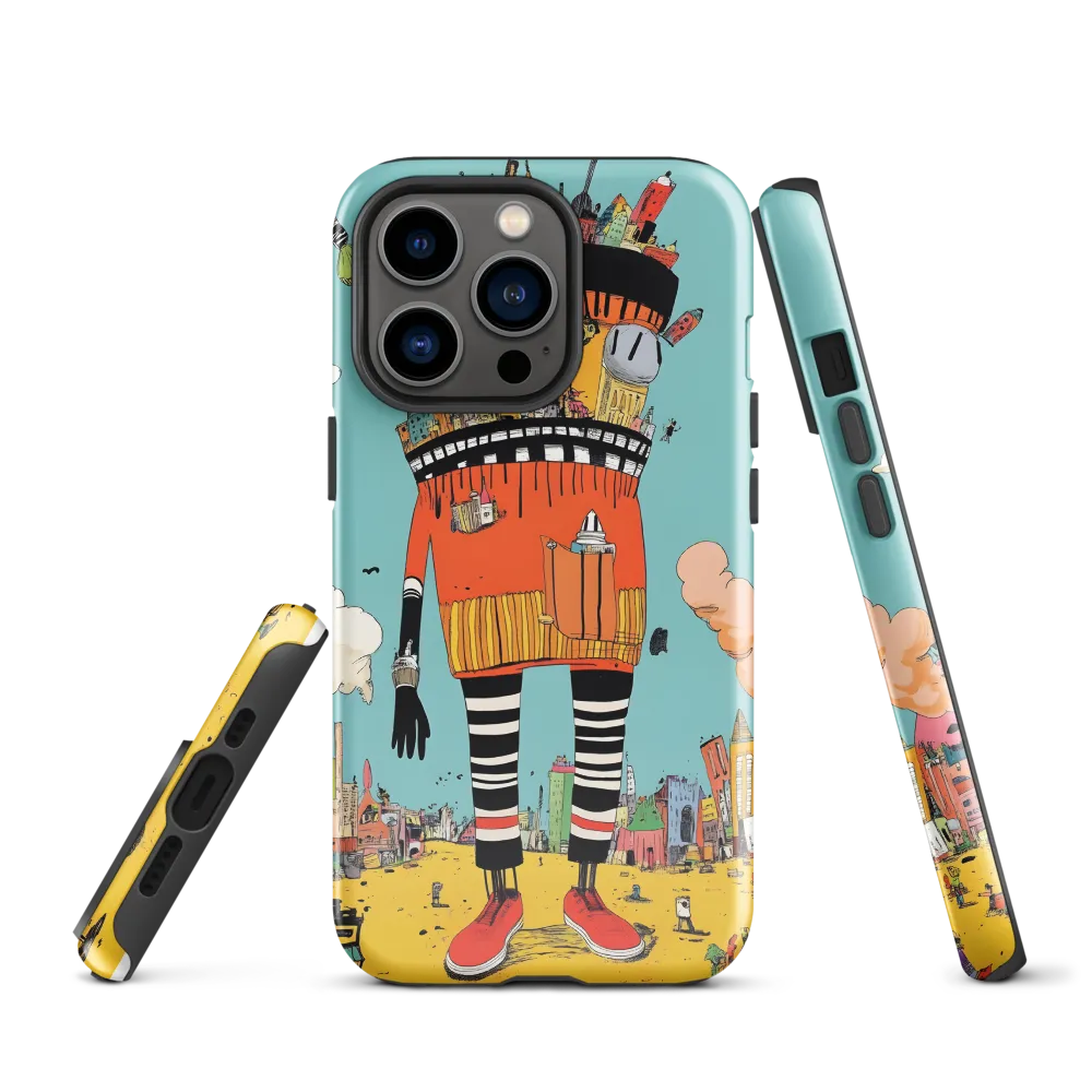 Urban Fantasia: A Whimsical Encounter | Phone Case |  13 Pro | Tough Case | Glossy