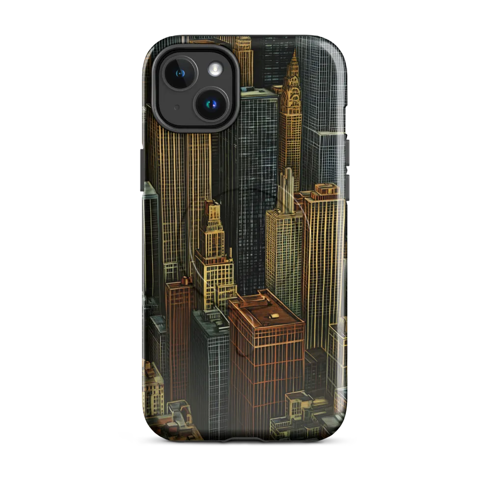 Urban Elegance: A Golden Cityscape