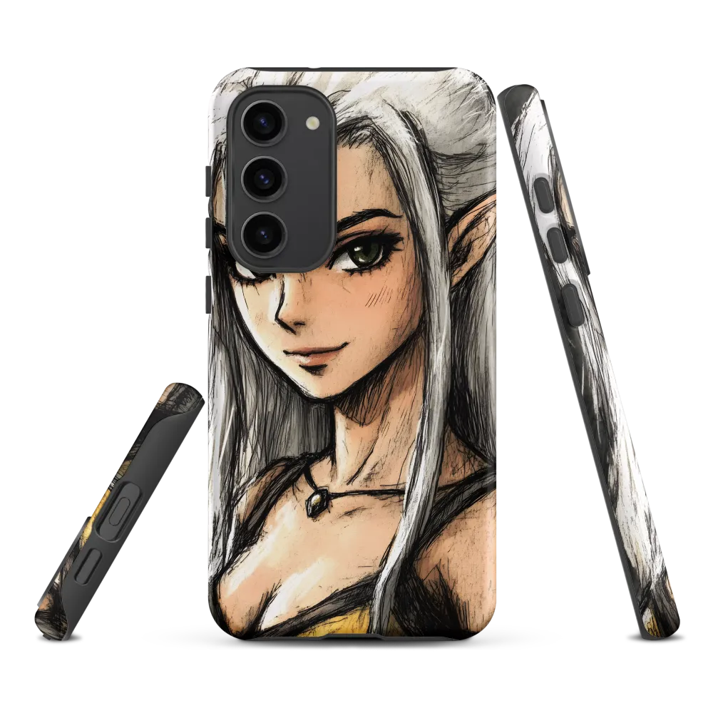 Ethereal Elegance: The Elf's Portrait
