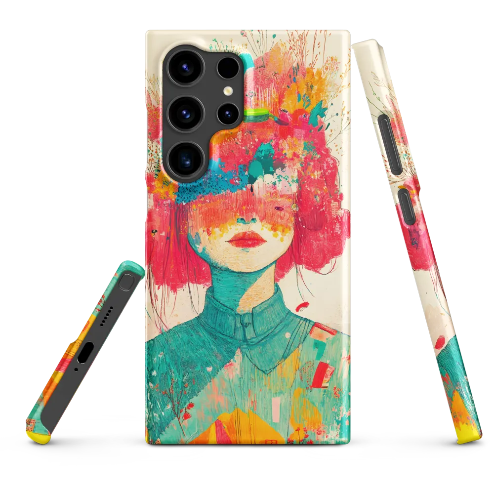 Whimsical Floral Portrait