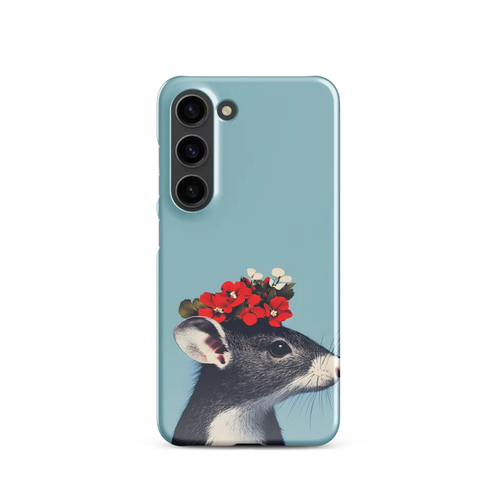 Whimsical Flora: A Mouse's Floral Crown