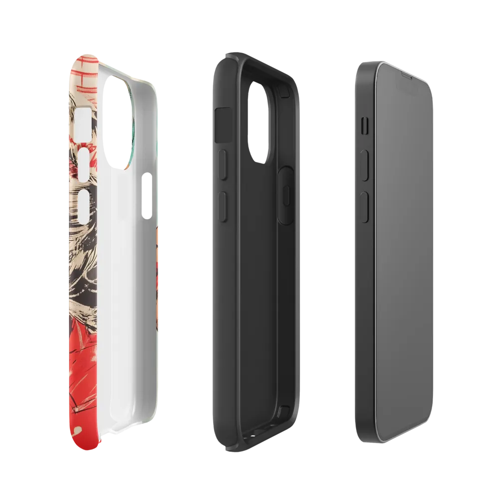 Empowered Elegance: A Pop Art Portrait | Phone Case |  13 mini | Tough Case | Matte