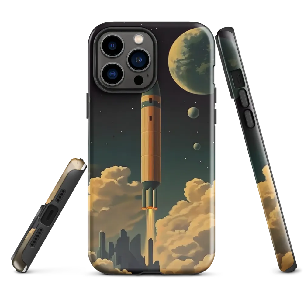 Journey Through the Cosmic Frontier | Phone Case |  13 Pro Max | Tough Case | Glossy