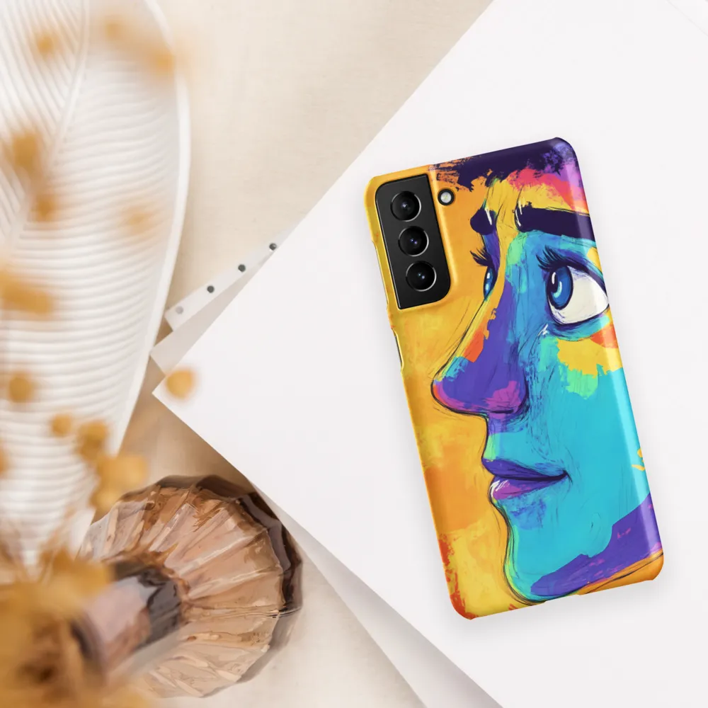 Whispers of Curiosity | Phone Case |  S21 Plus | Snap Case | Matte