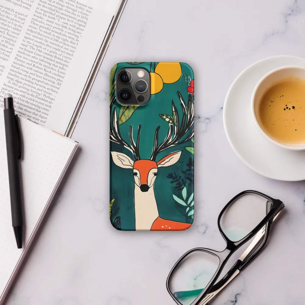 Nature's Embrace: The Majestic Deer | Phone Case |  12 Pro Max | Snap Case | Matte