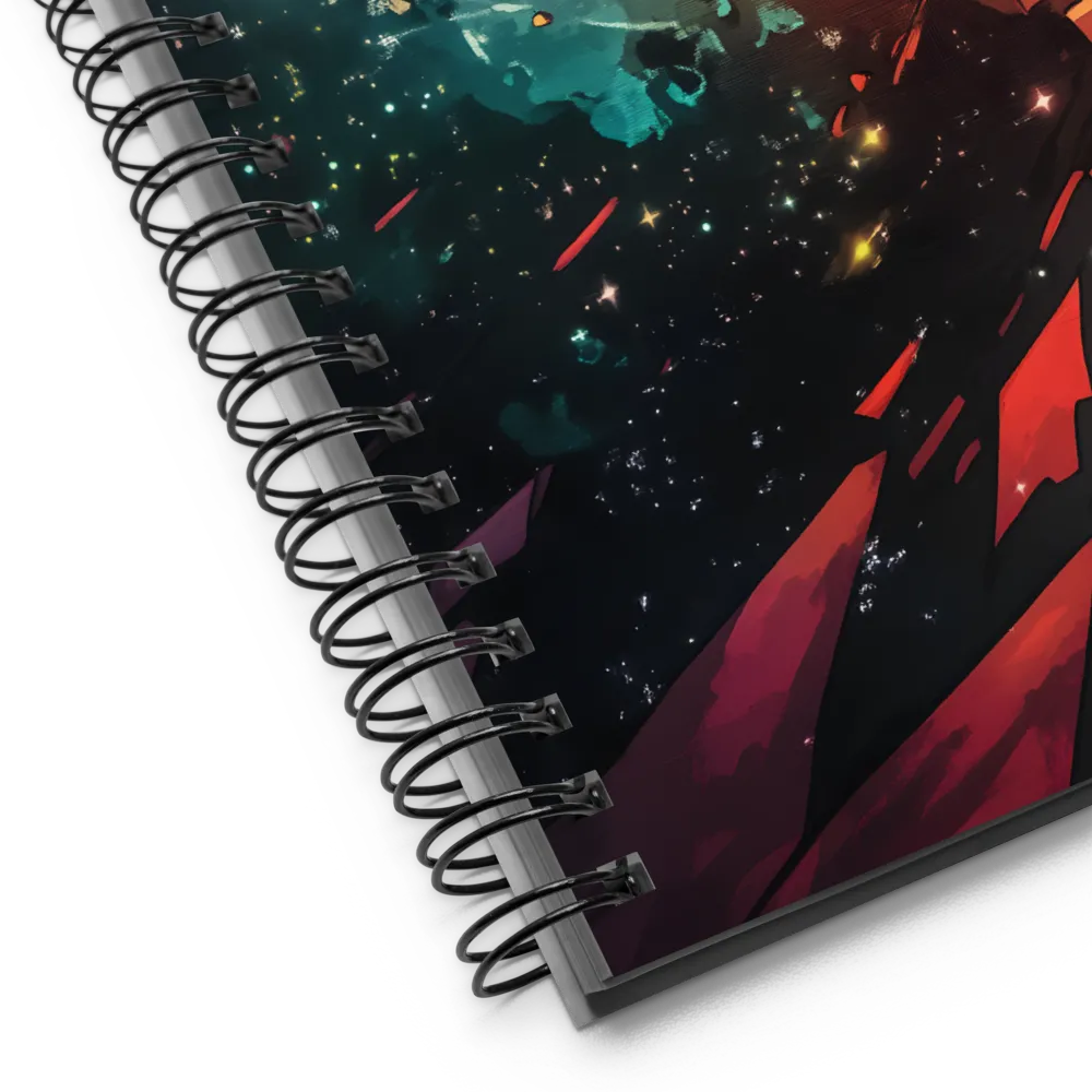 Vortex of the Cosmos | Spiral Notebook