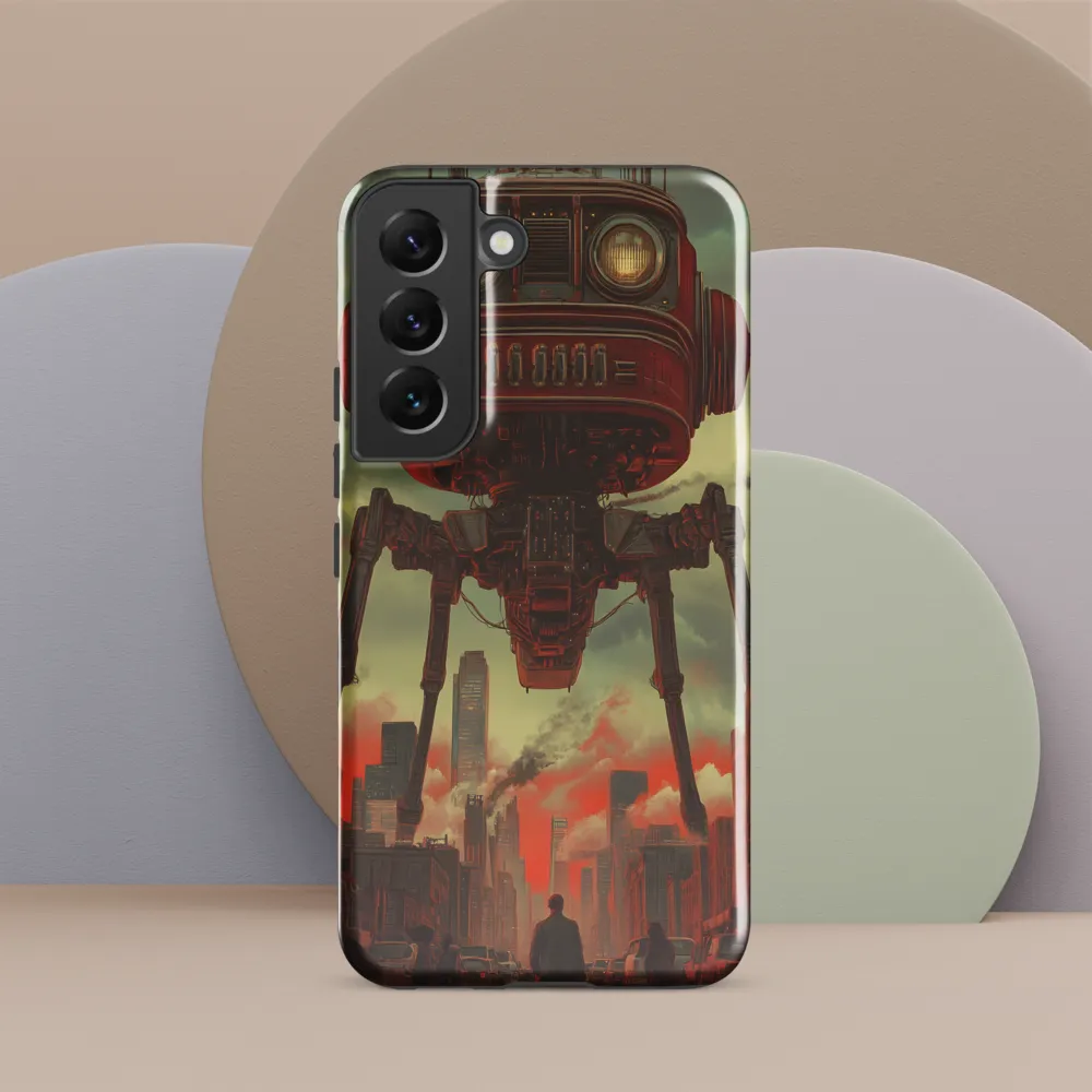 The Monolith of Mechanization | Phone Case |  S22 | Tough Case | Glossy