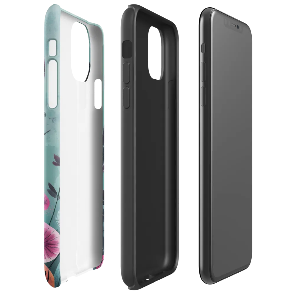Whimsical Fox Among Blossoms | Phone Case |  11 Pro Max | Tough Case | Matte