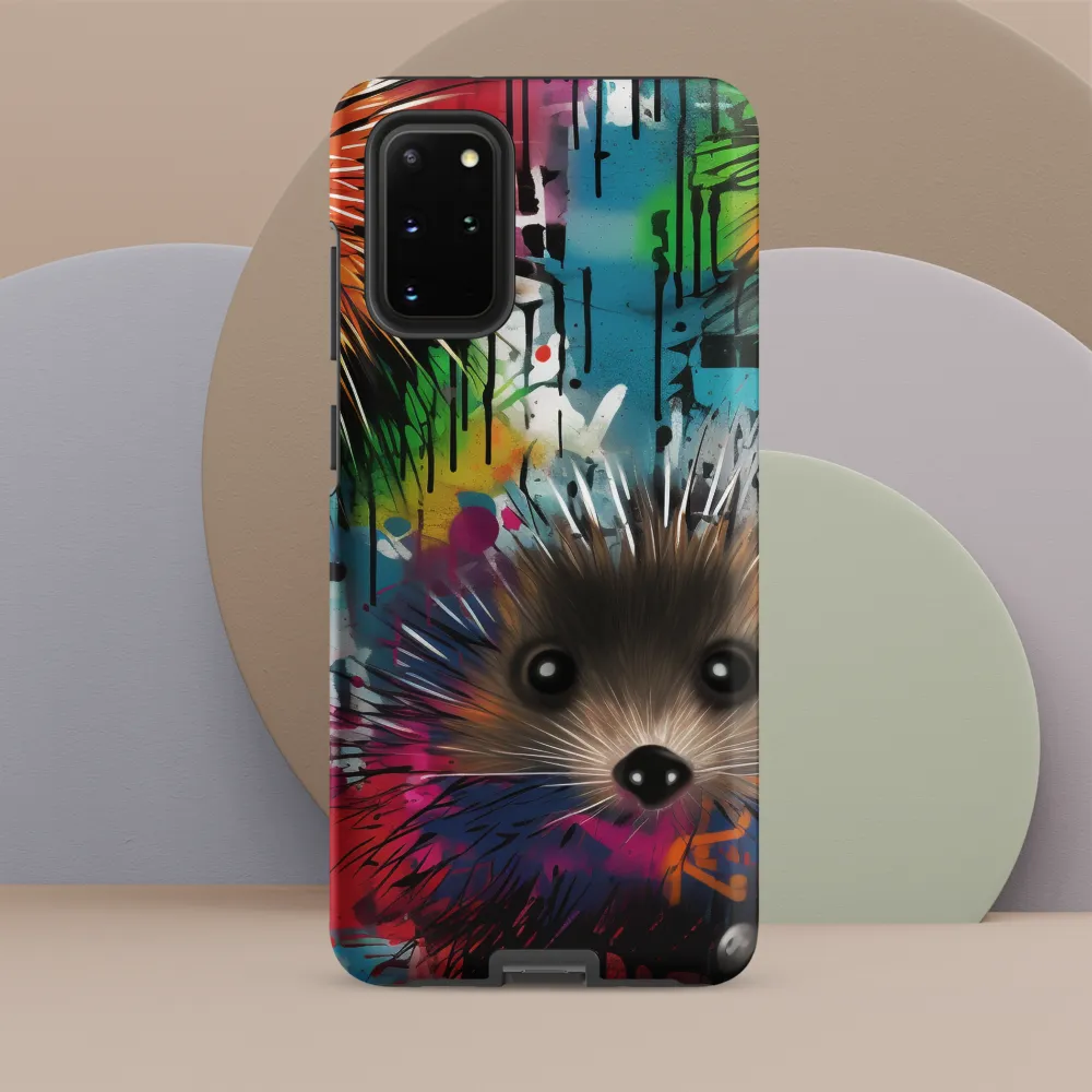 Whimsical Hedgehogs in a Kaleidoscopic Wonderland