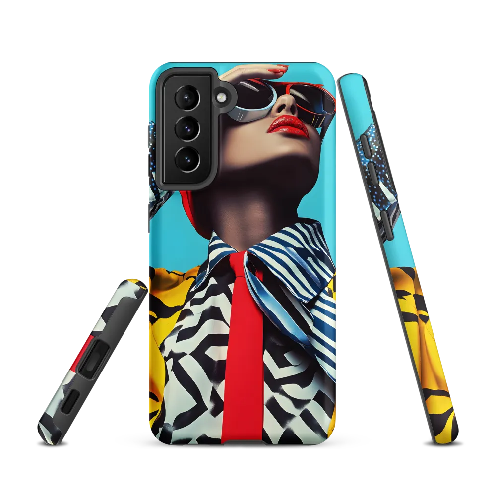 Chic Confidence in Bold Patterns