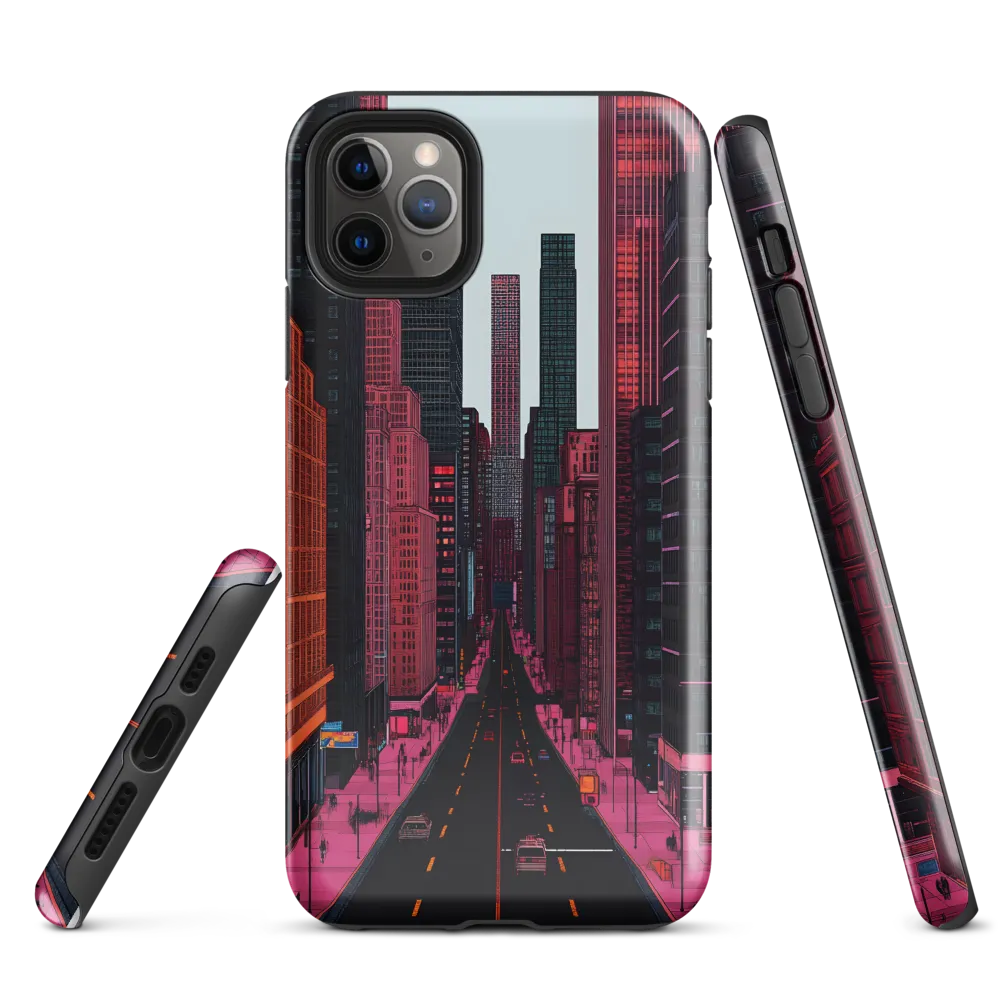 Urban Dreamscape: A Futuristic City | Phone Case |  11 Pro Max | Tough Case | Glossy