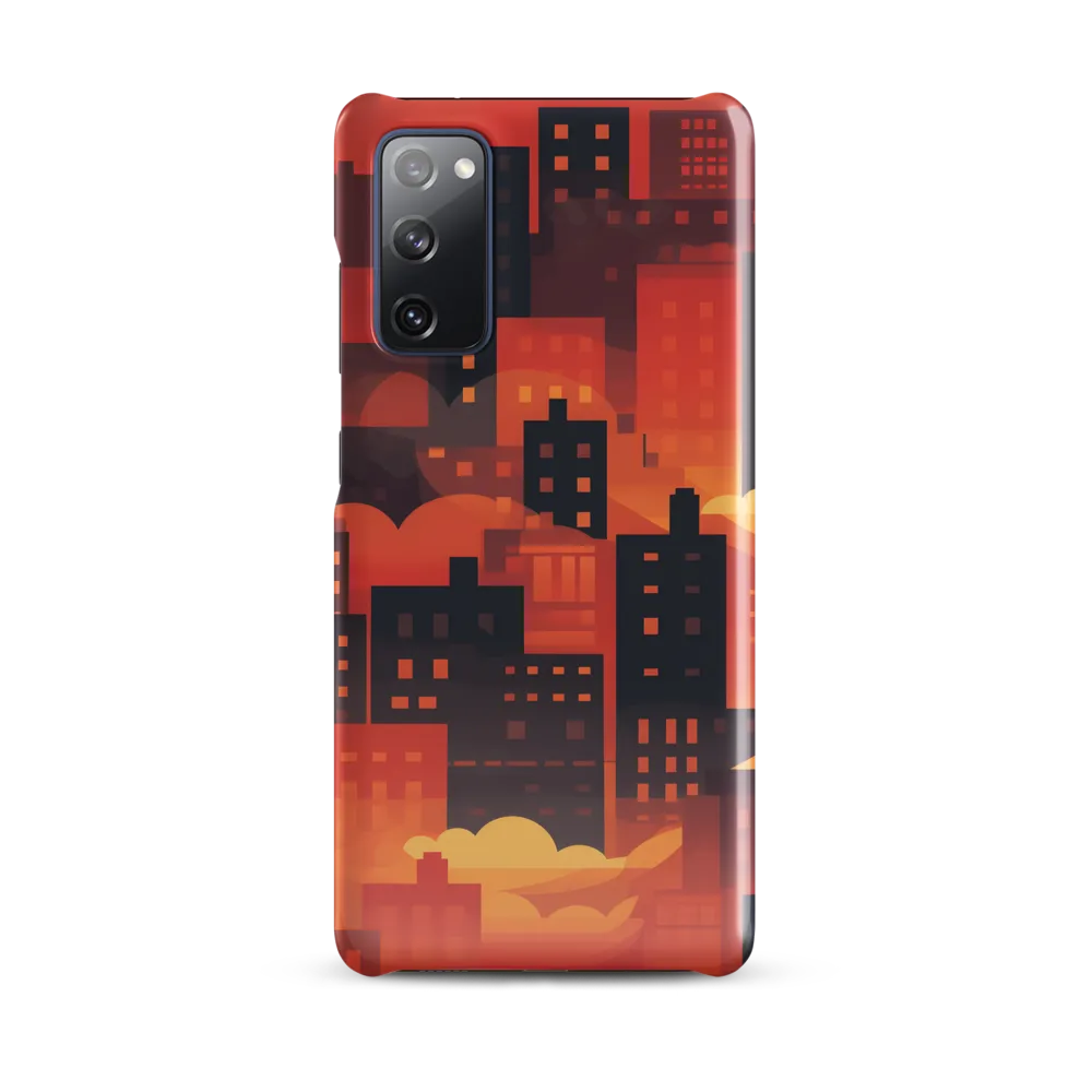 Radiance of the Urban Horizon | Phone Case |  S20 FE | Snap Case | Glossy