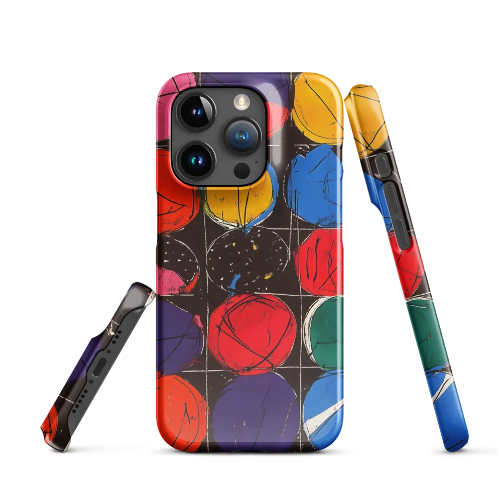Colorful Circles in Abstract Harmony