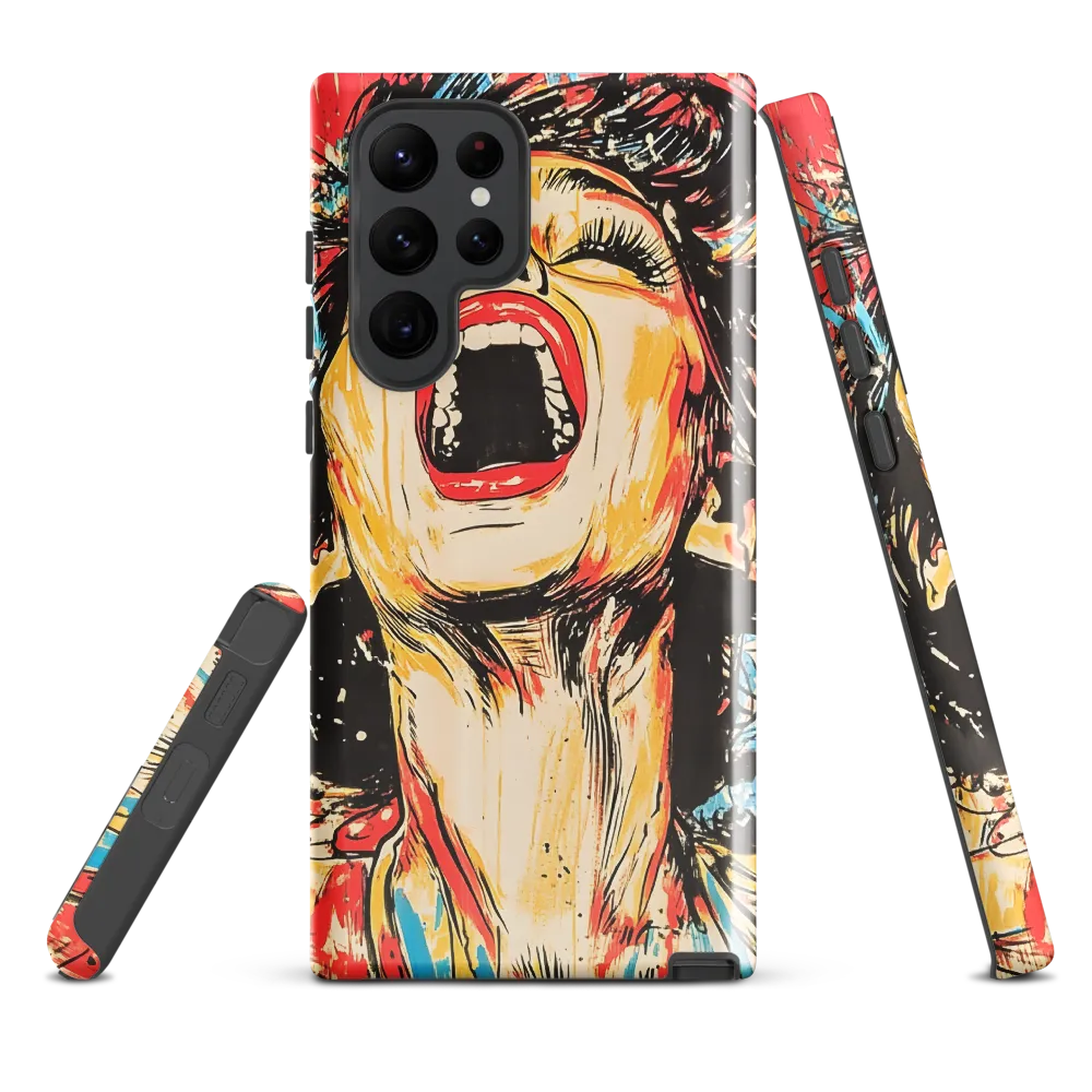 The Cry of Color | Phone Case |  S22 Ultra | Tough Case | Glossy