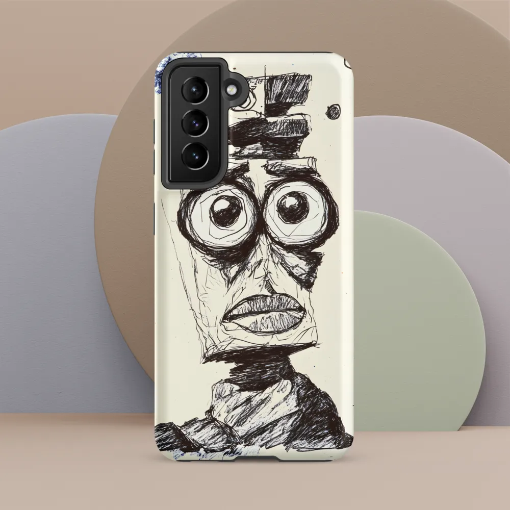 Abstract Surrealist Figure in Cubism