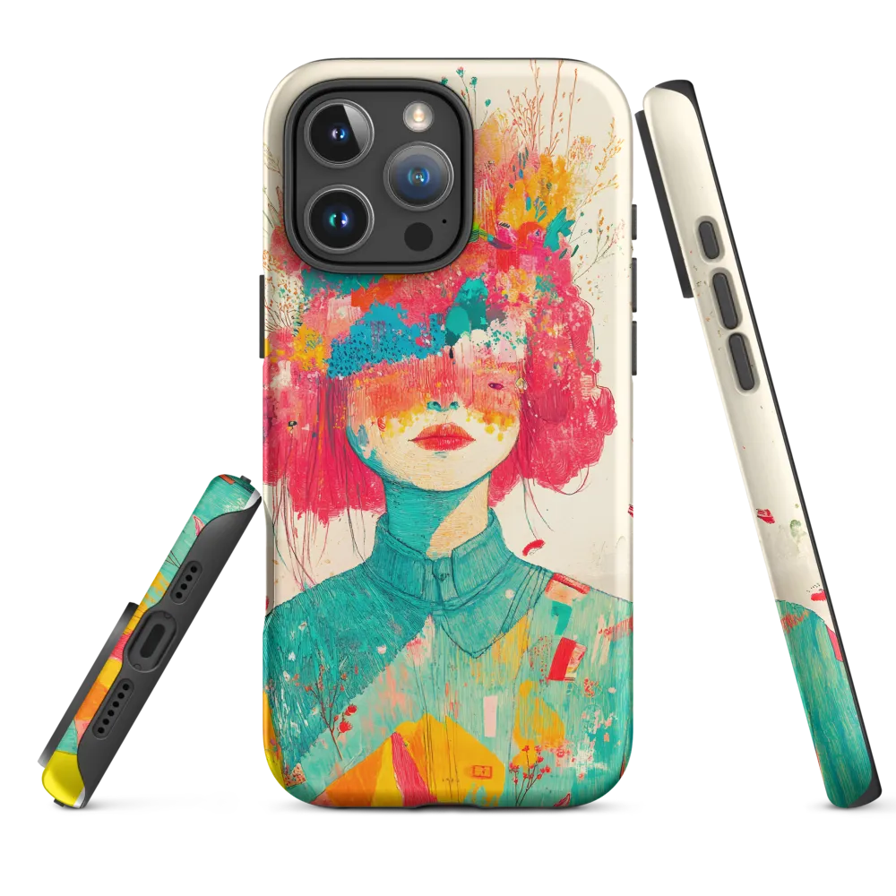 Whimsical Floral Portrait