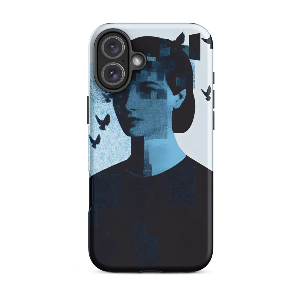 Fragmented Reflections | Phone Case |  16 Plus | Tough Case | Matte
