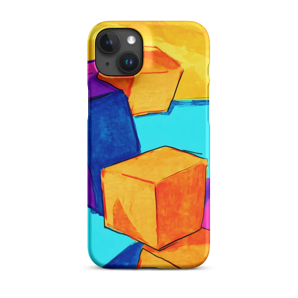 Playful Cubes in Vibrant Harmony