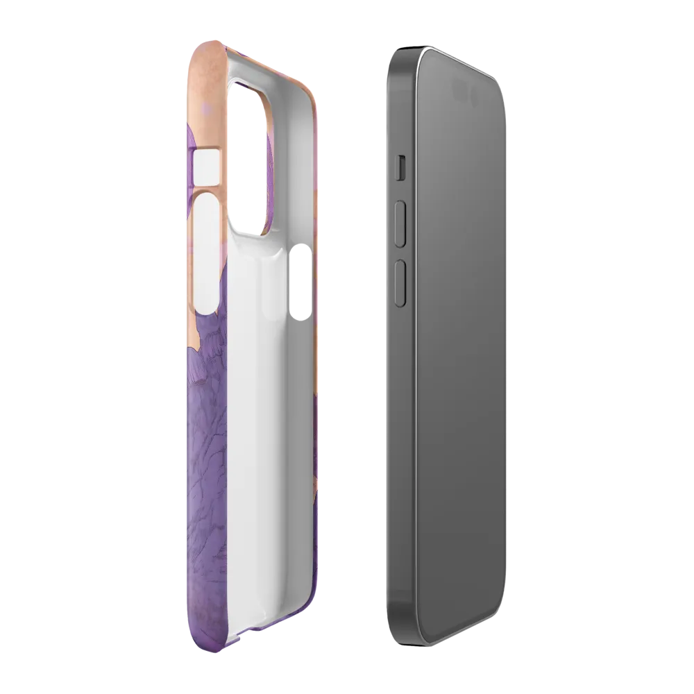 Elevated Serenity in a Futuristic Realm | Phone Case |  14 Pro | Snap Case | Glossy