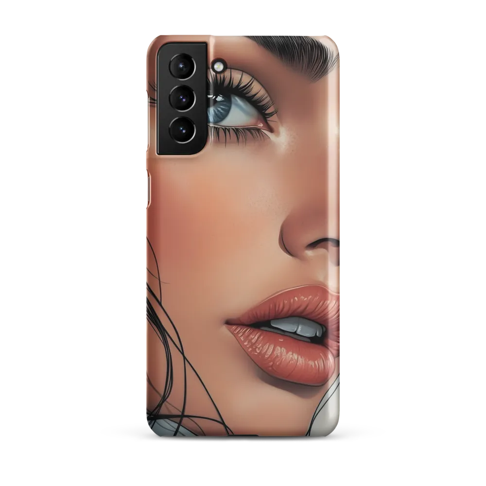 Iris & Skin — Close-Up Portrait