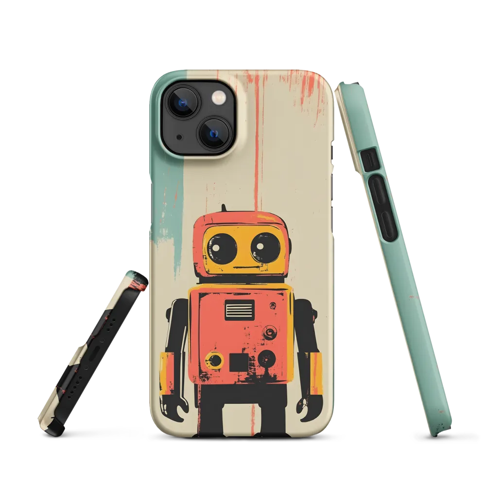 Retro Robot Charm