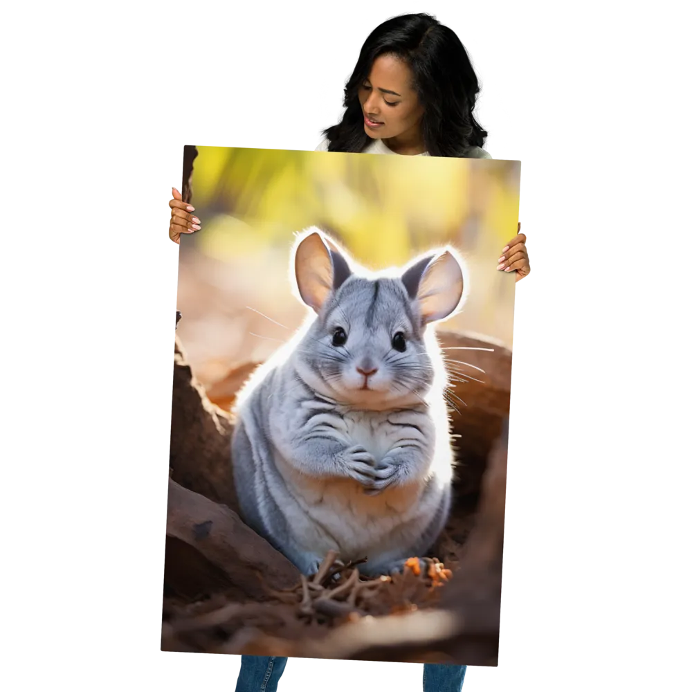 Gentle Whispers of Nature: The Chinchilla
