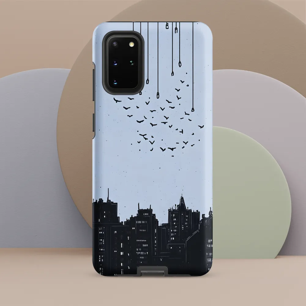 Elevated Serenity: A Minimalist Cityscape